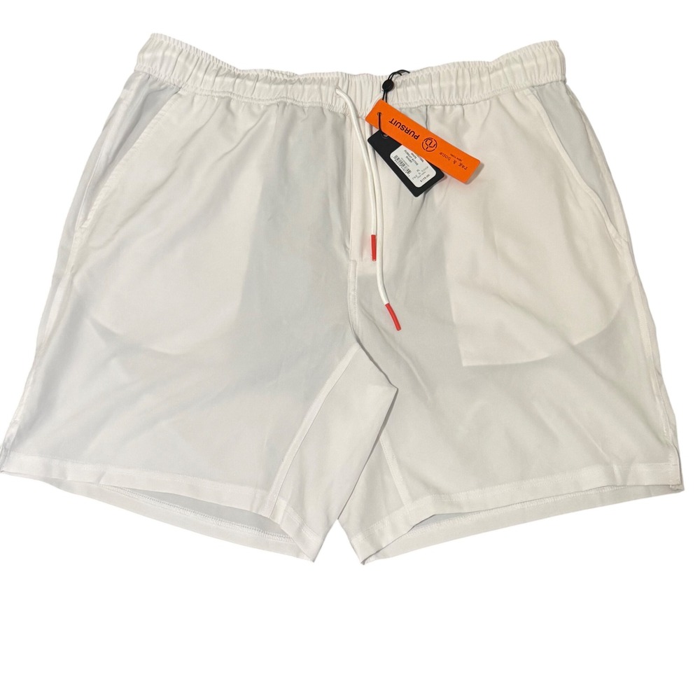 Rag & Bone Pursuit Active Shorts Mens XL White MBW23S9284TBML NWT $175